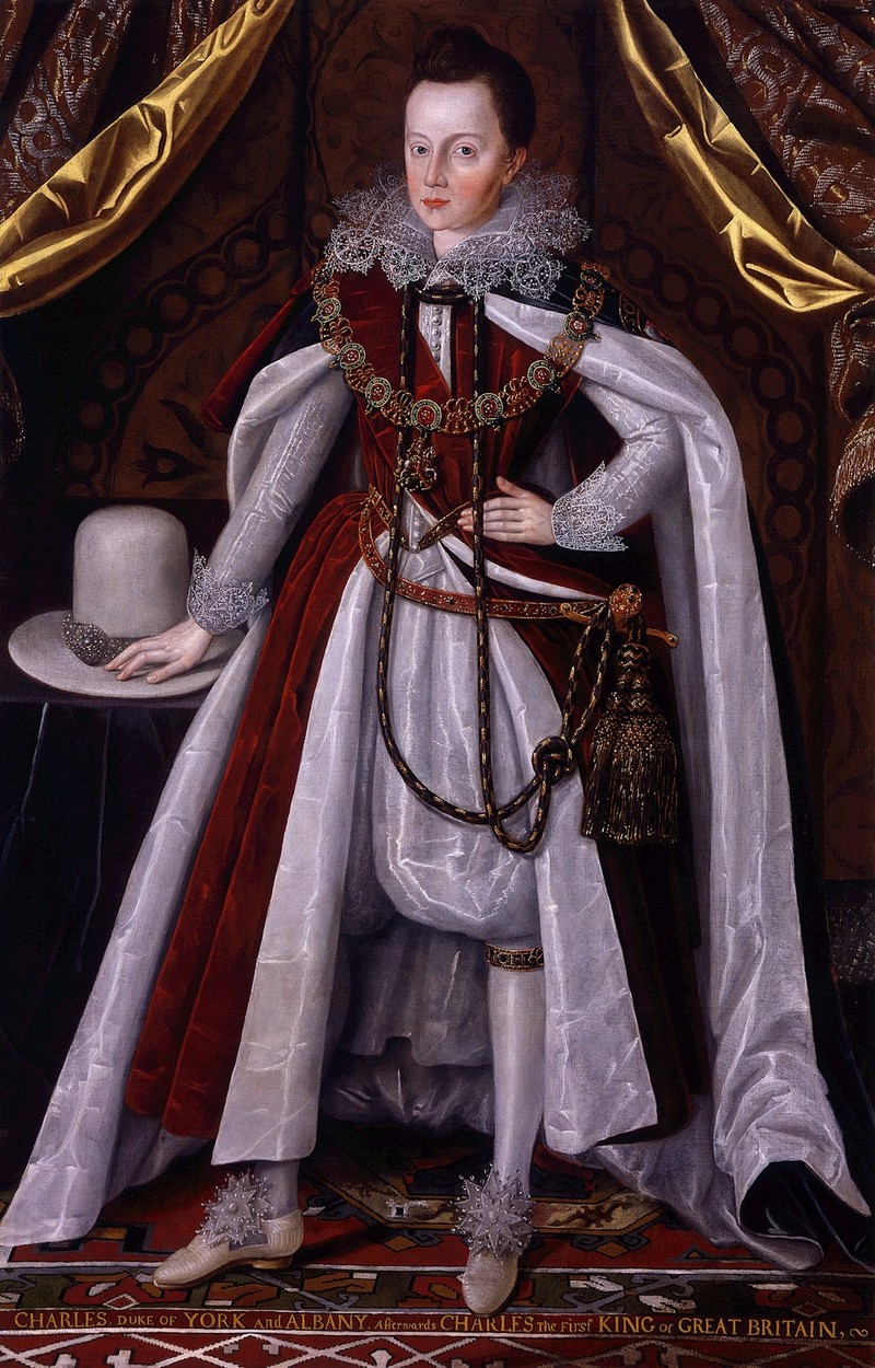 Chân dung vẽ bởi Robert Peake, c. 1611
