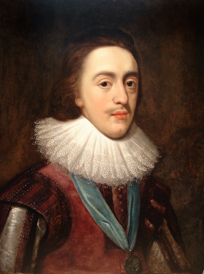 Chân dung của Charles khi còn là Thân vương xứ Wales, bởi Daniel Mytens, c. 1623