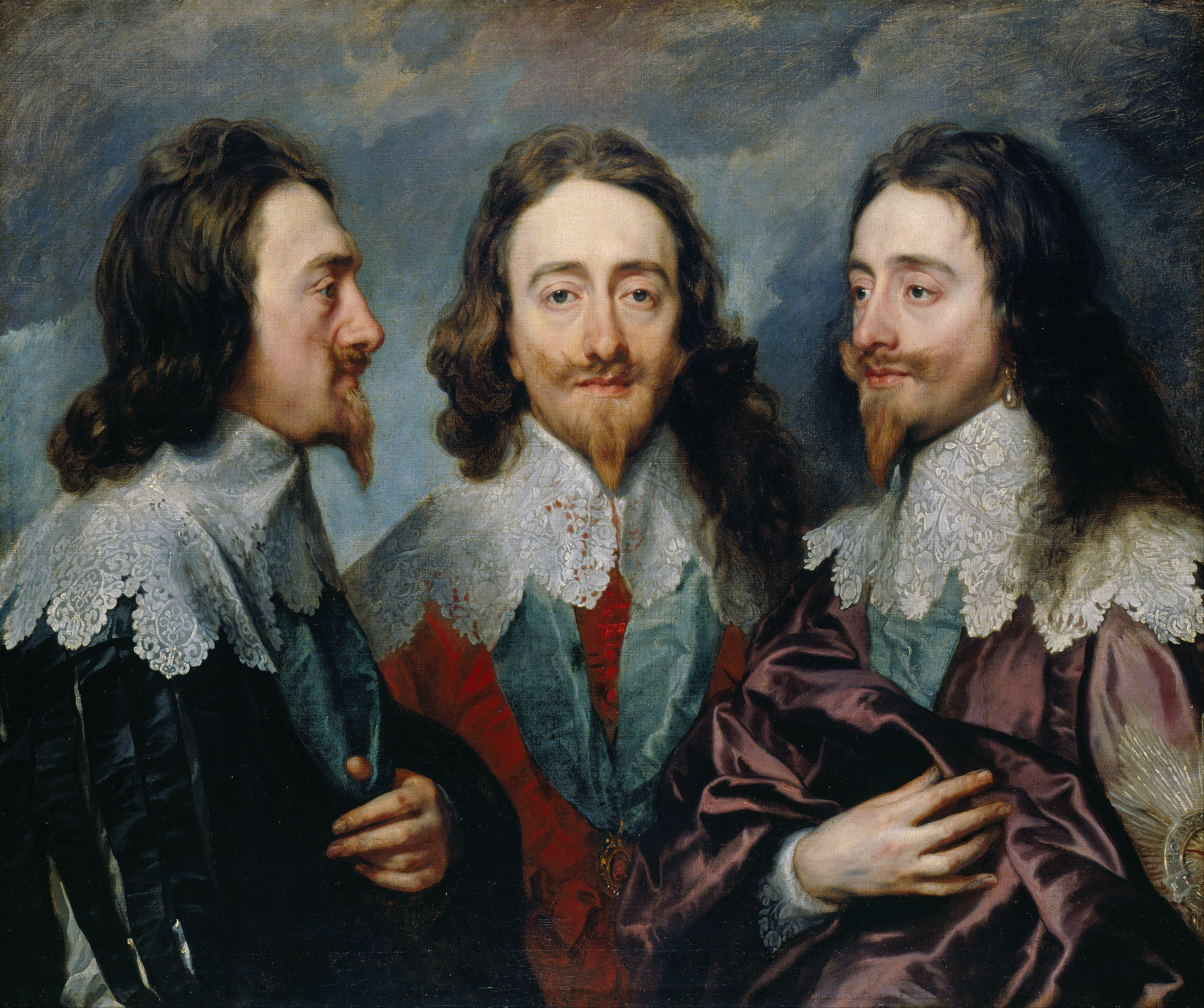 Charles I nhìn từ ba phía bởi Anthony van Dyck, 1635-36
