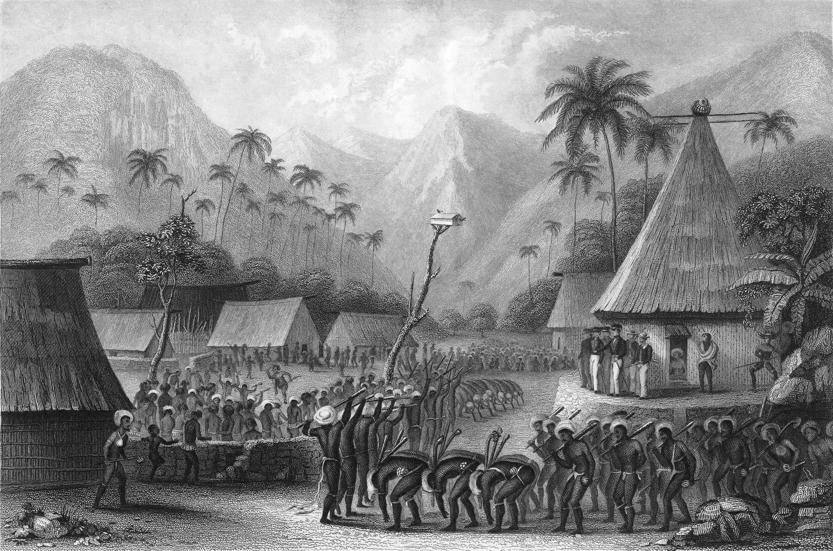Orang Eropah pertama yang mendarat dan tinggal di kalangan orang Fiji adalah kelasi yang karam seperti Charles Savage
