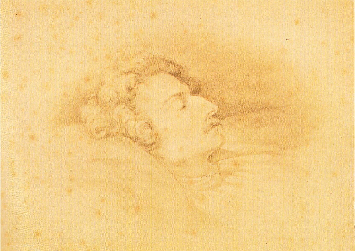 루트비히 슝케의 시신 (1834년)