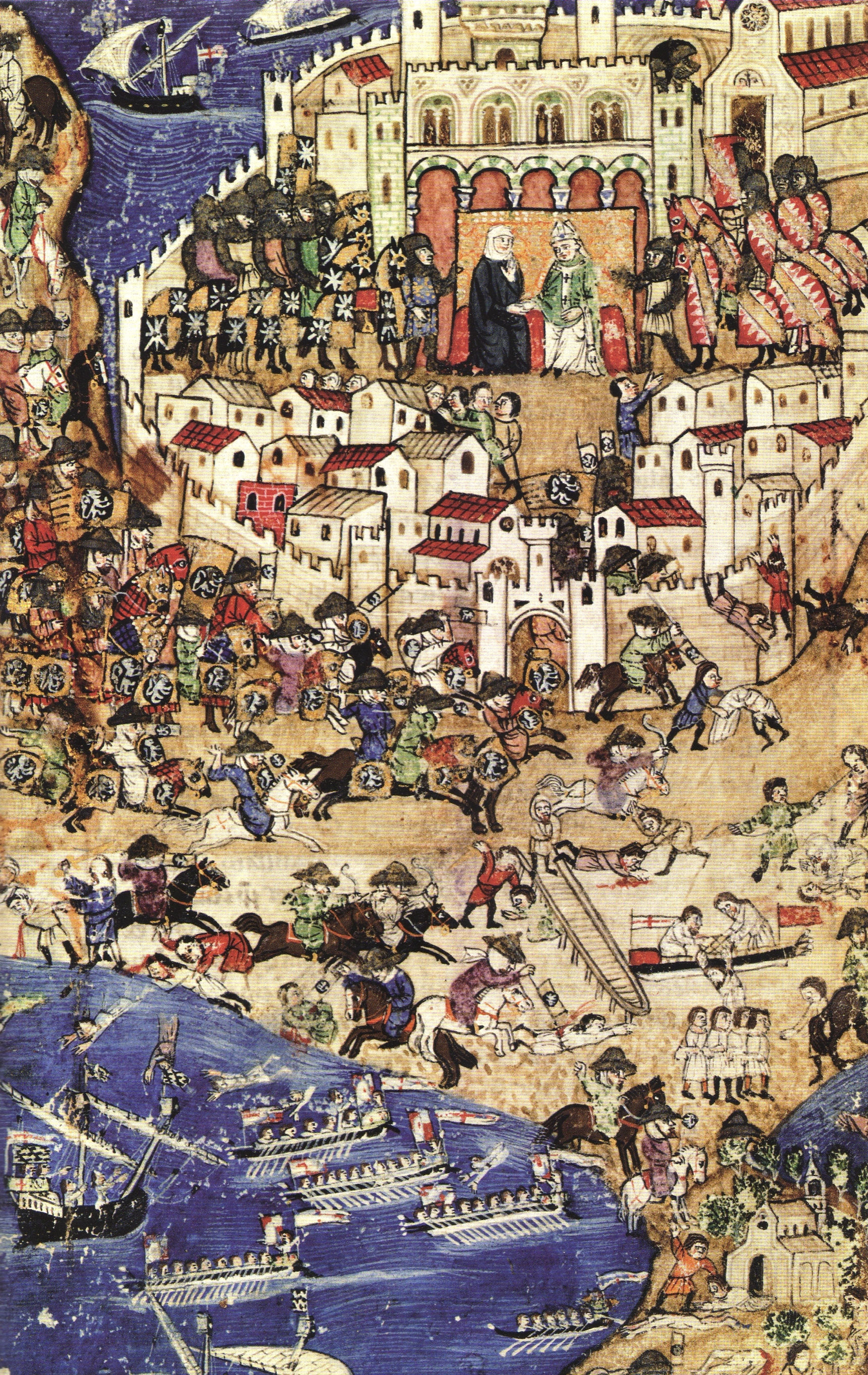 Jatuhnya Tripoli ke tangan Mamluk Mesir dan penghancuran negara Tentara Salib, Wilayah Tripoli, 1289.