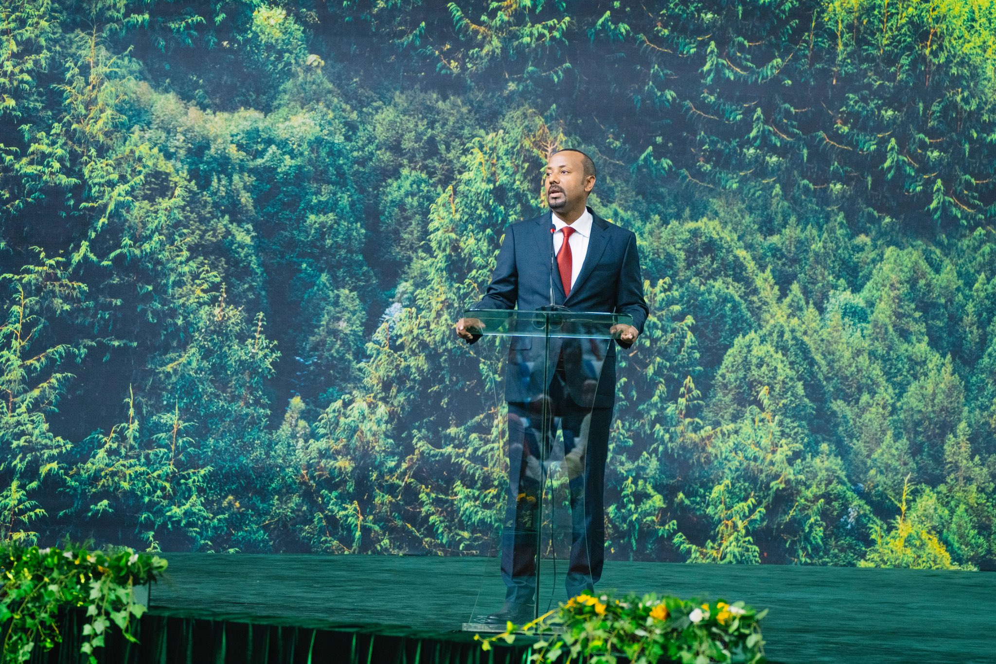 Speaking at the Green Legacy Initiative, Addis Ababa, 21 June 2024