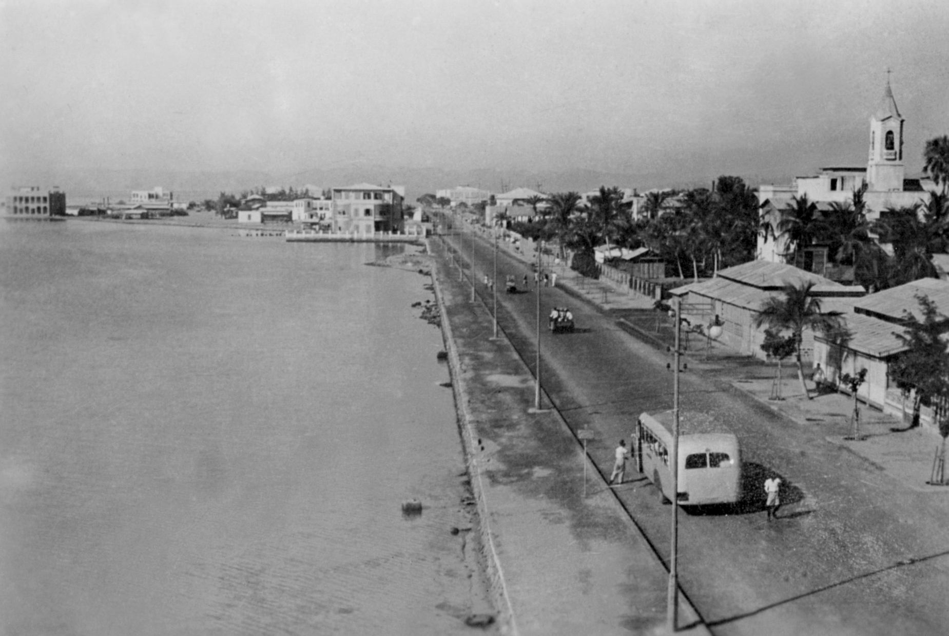 Pelabuhan Massawa pada akhir 1940-an