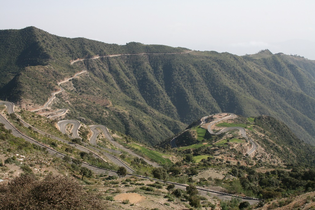 Jalan Filfil di Eritrea