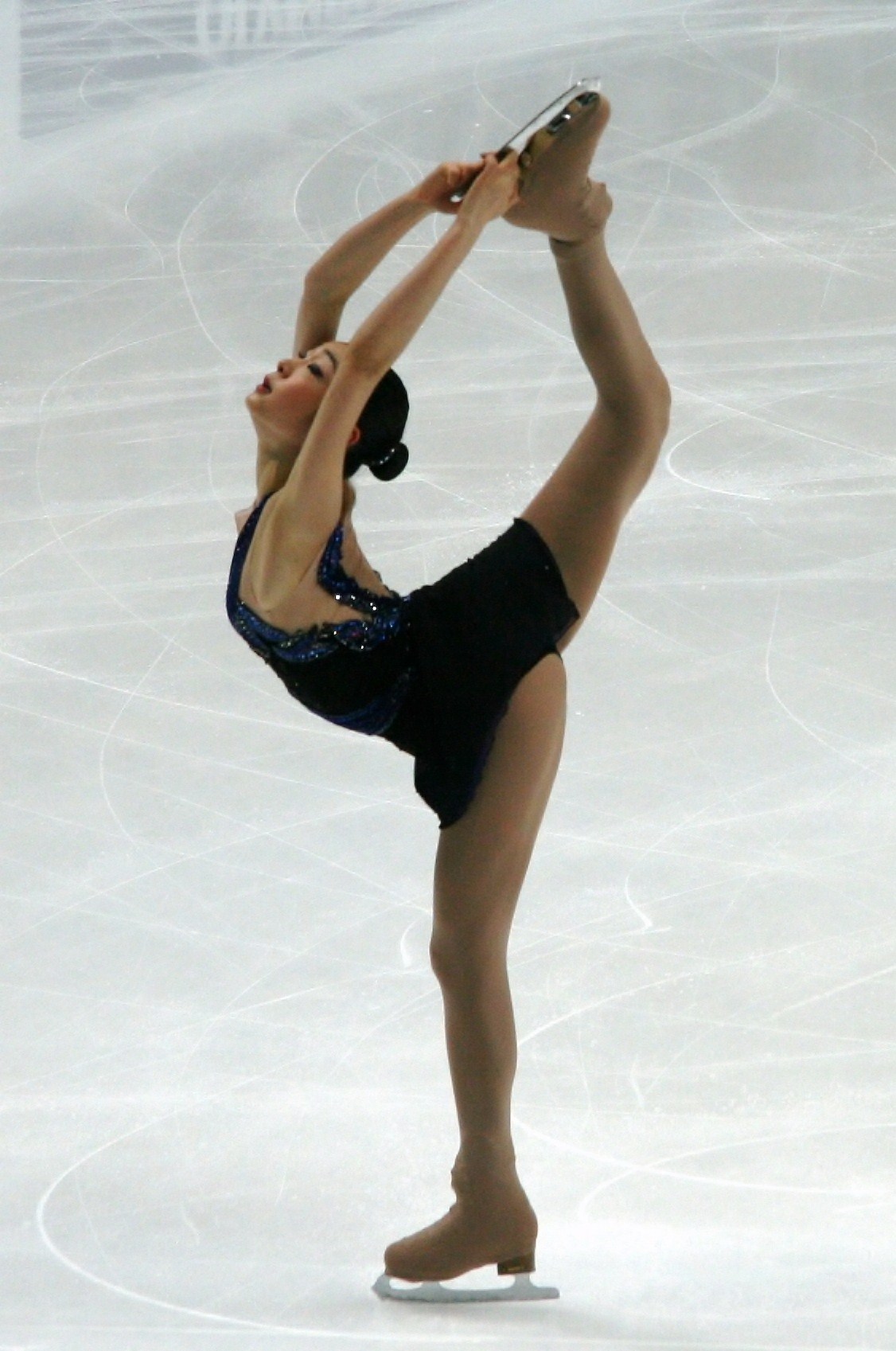 Kim trình diễn với nhạc Giselle tại Giải vô địch trượt băng nghệ thuật thế giới 2011