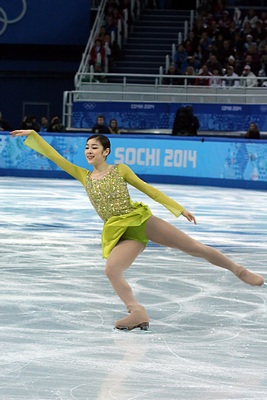 소치 동계 올림픽 쇼트 프로그램에서의 김연아