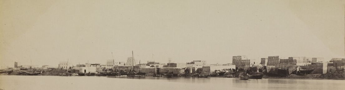 1870年頃のマナーマ港