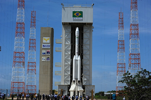 VLS-1 at the Alcântara Launch Center of the Brazilian Space Agency, in Alcântara, Maranhão.