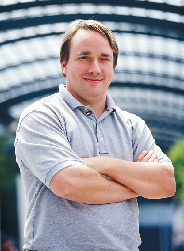 Linus Torvalds in 2002