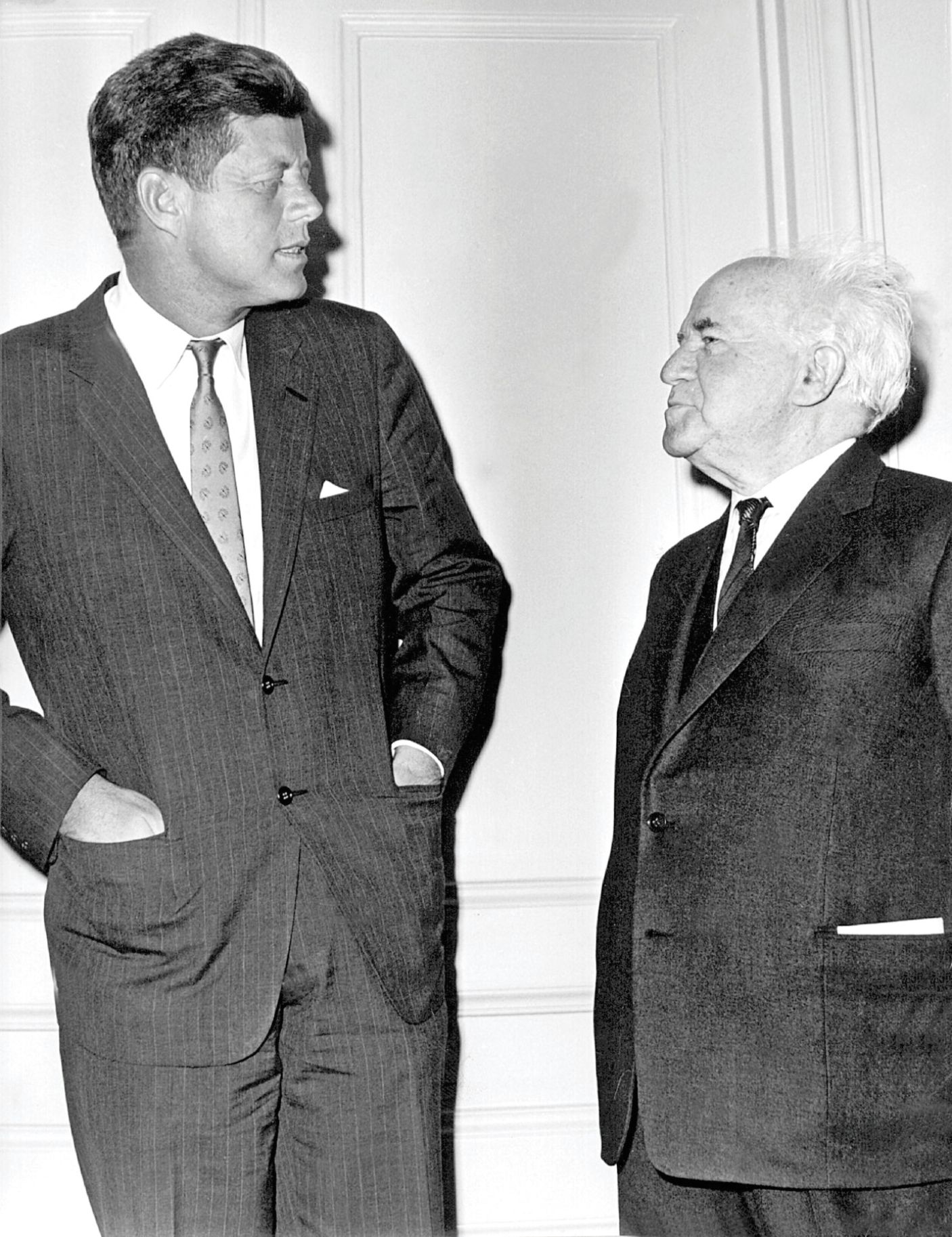 ジョン・F・ケネディとベン=グリオン、1961年