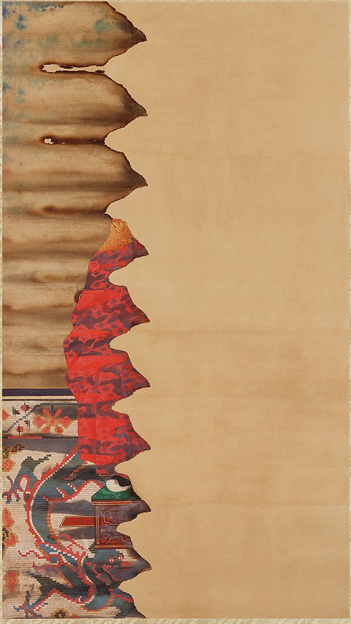 Portrait of King Sukjong of Joseon.