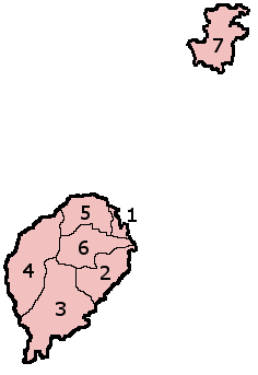 Daerah-daerah di São Tomé dan Príncipe