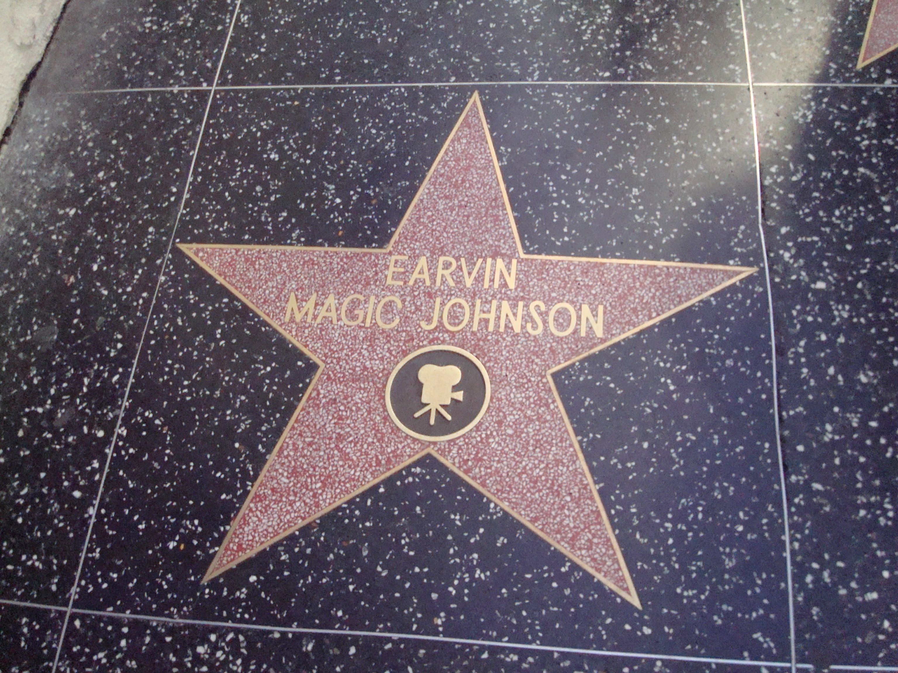 Johnson's Hollywood Walk of Fame star