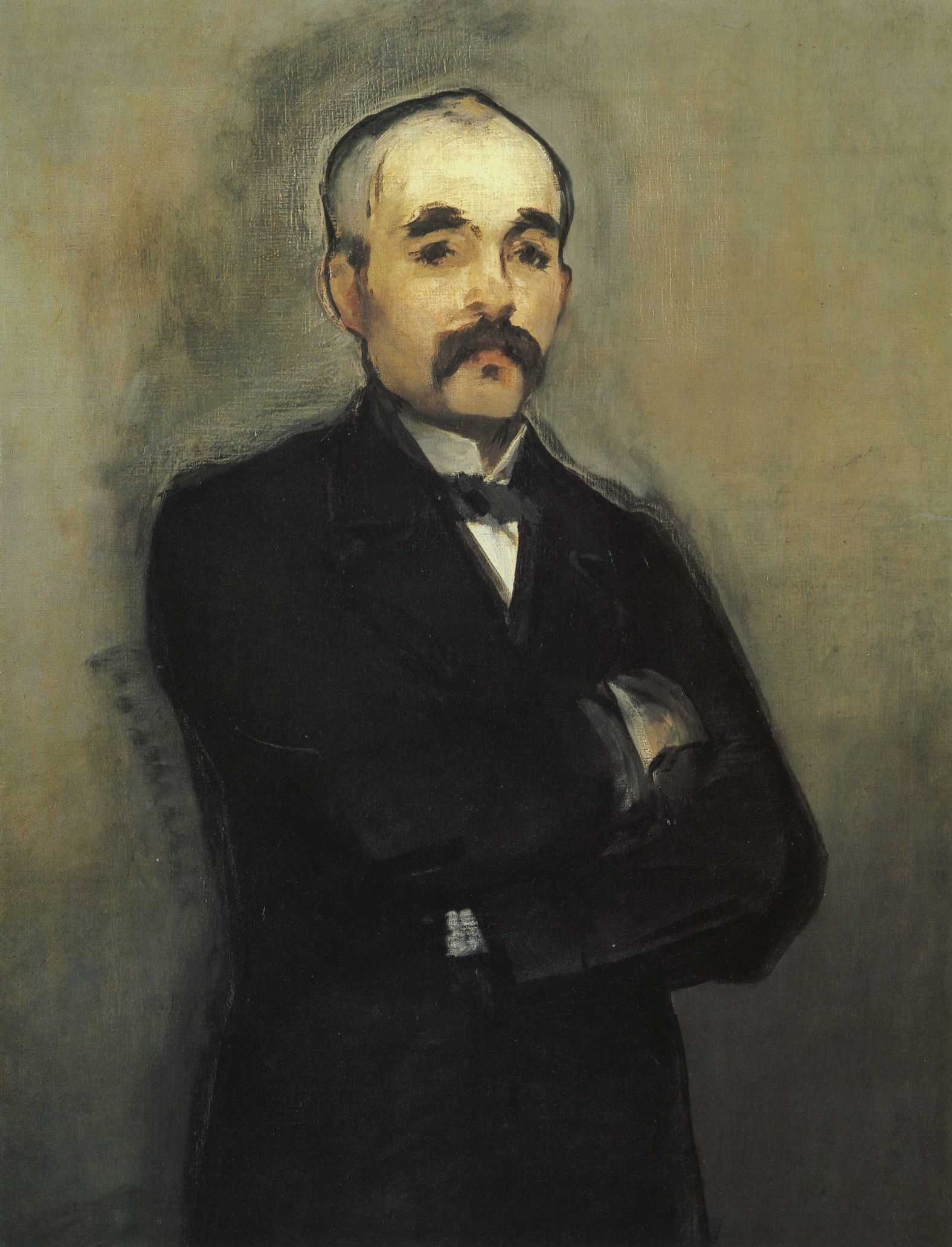 에두아르 마네가 그린 조르주 클레망소의 초상화, 1879-1880년경
