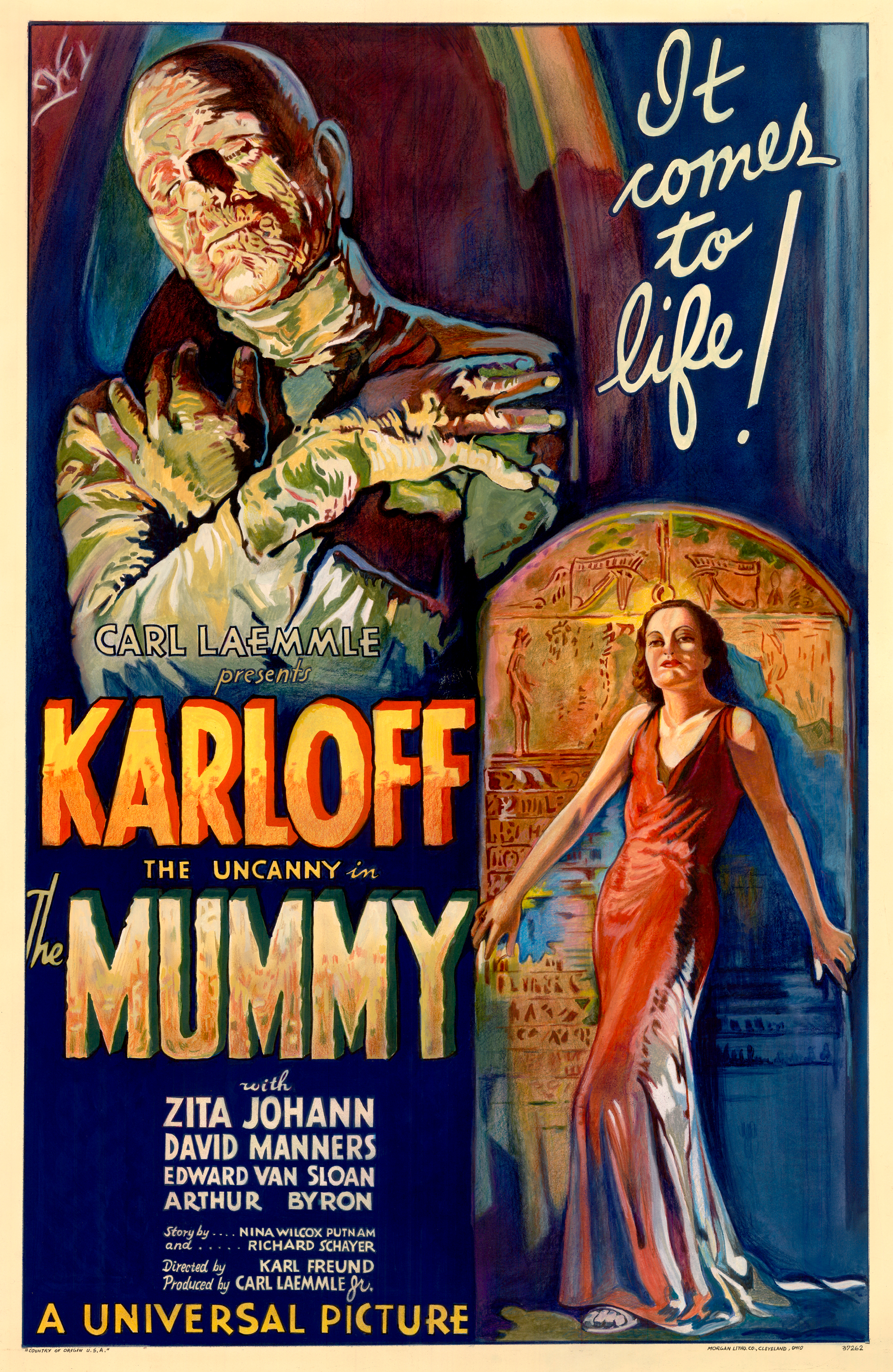 The Mummy (1932), one-sheet poster
