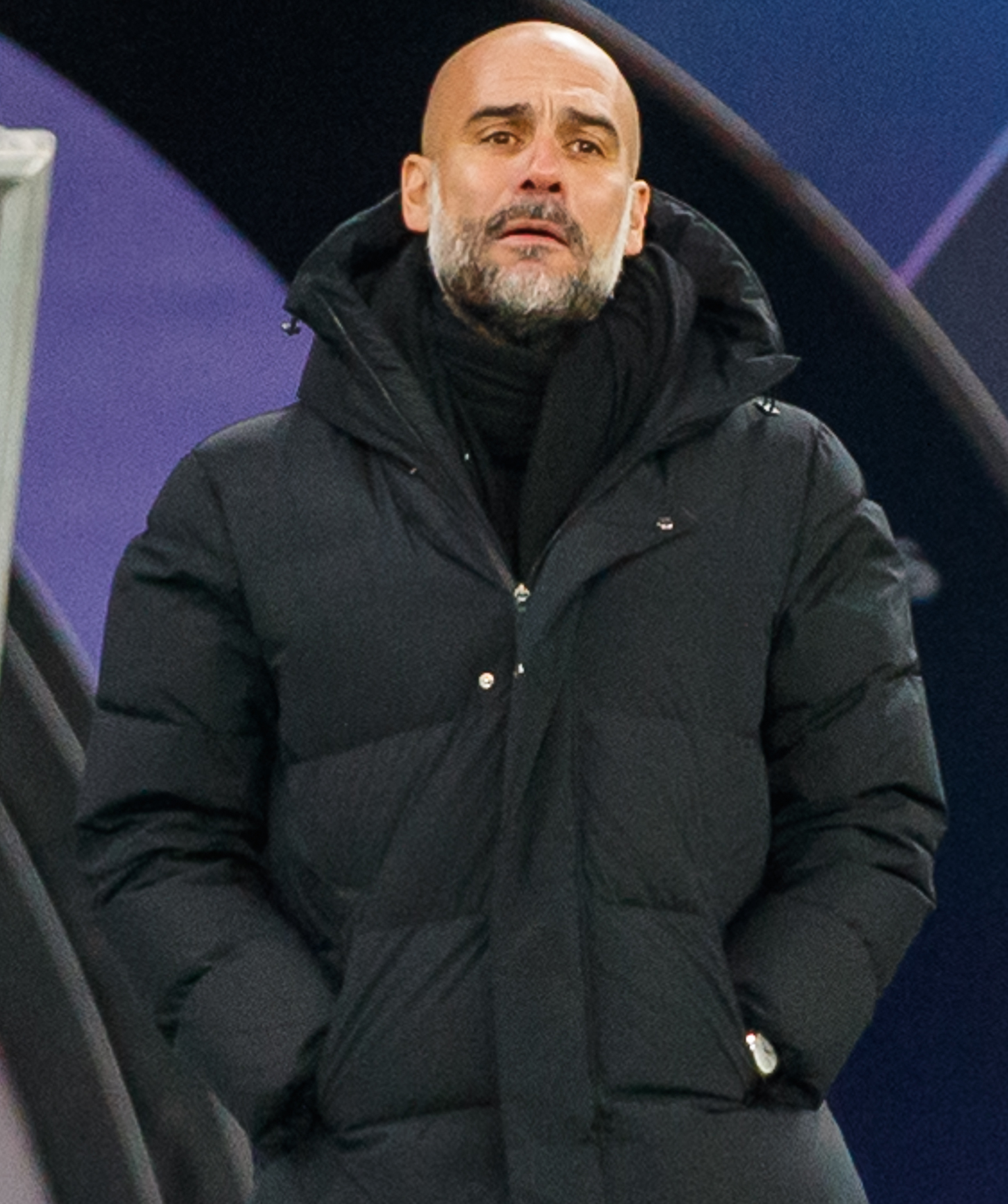 Guardiola sebagai pengurus Manchester City pada tahun 2021