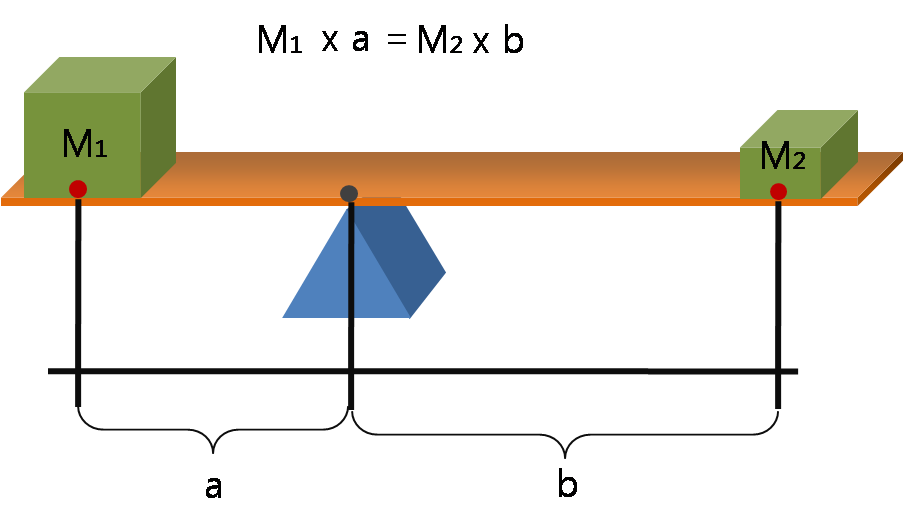 The principle of the lever.