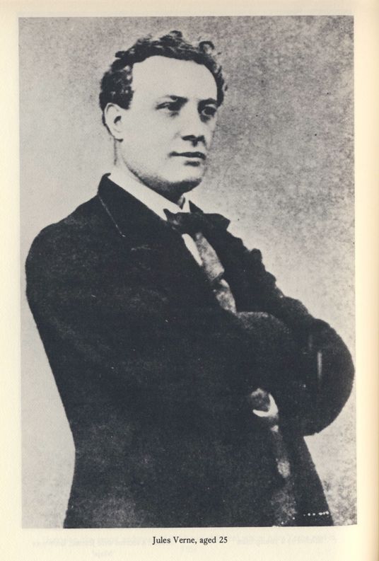 1853年、25歳のジュール・ヴェルヌ