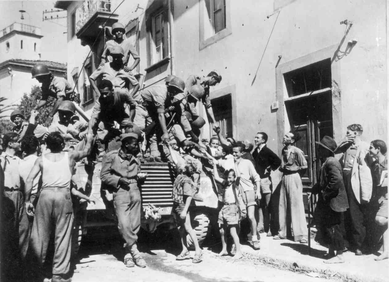 Brazilian Expeditionary Force in Massarosa, Italy, during World War II.