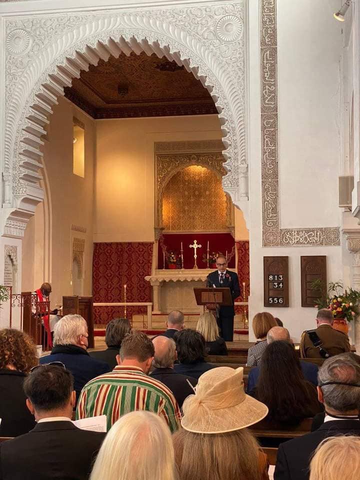 The St Andrew's Church in Tangier, an Anglican church built in 1894.