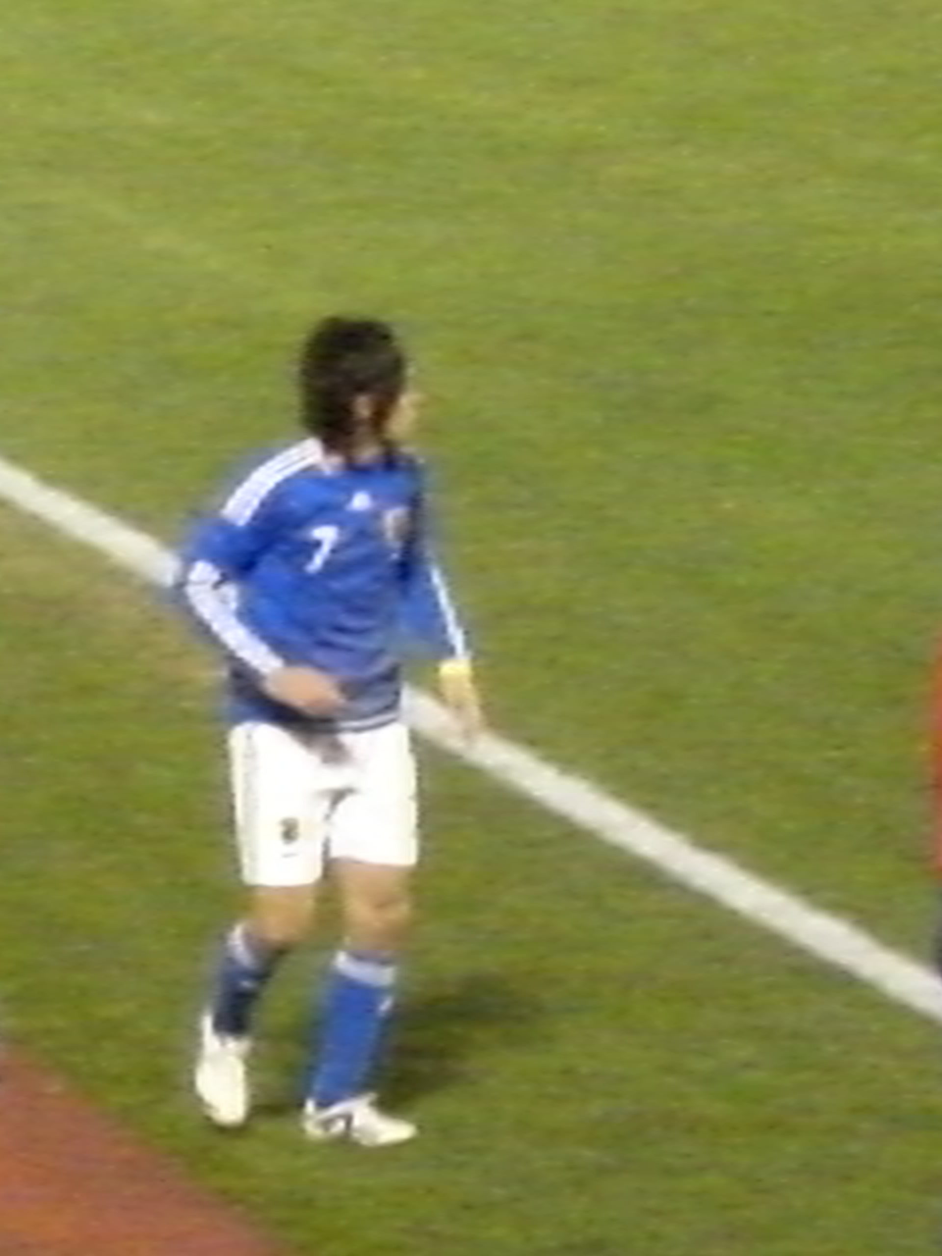 2008년 일본 축구 국가대표팀 소속의 엔도 야스히토