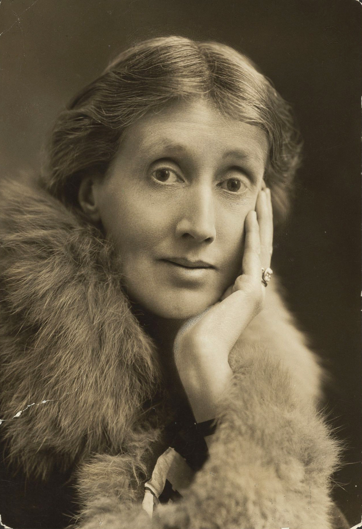 Portrait photograph of Virginia Woolf, 1927