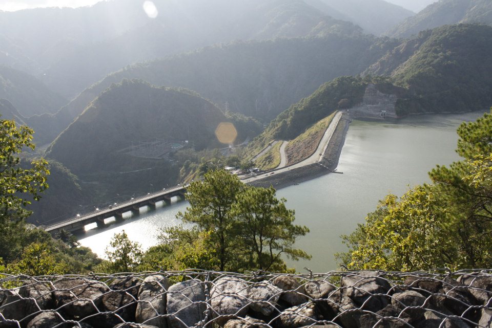 The Ambuklao Dam on the Agno River in Bokod, Benguet, a hydroelectric power plant.