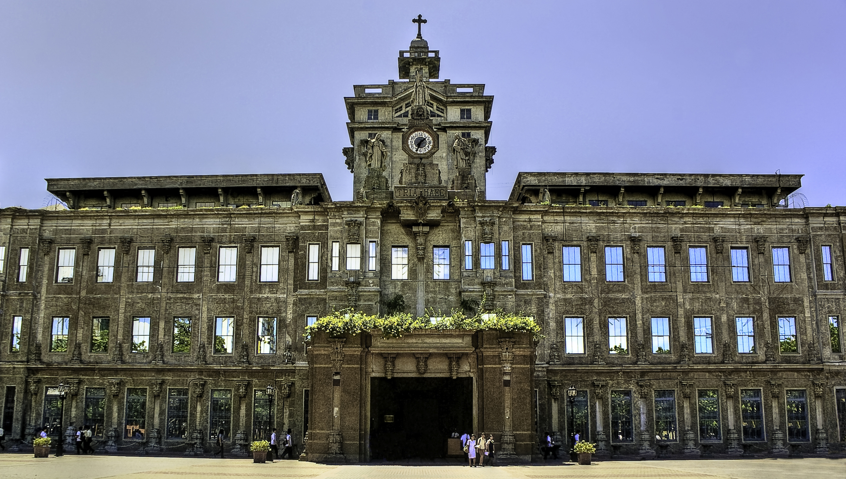 The Main Building of the University of Santo Tomas in Manila. Founded in 1611, it is the oldest existing university in Asia.