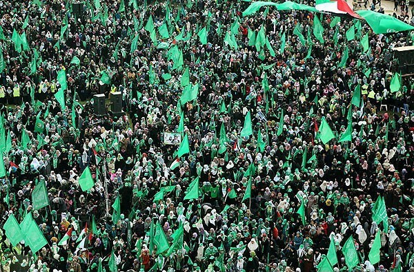 Peringatan 25 tahun Hamas berlangsung di Gaza