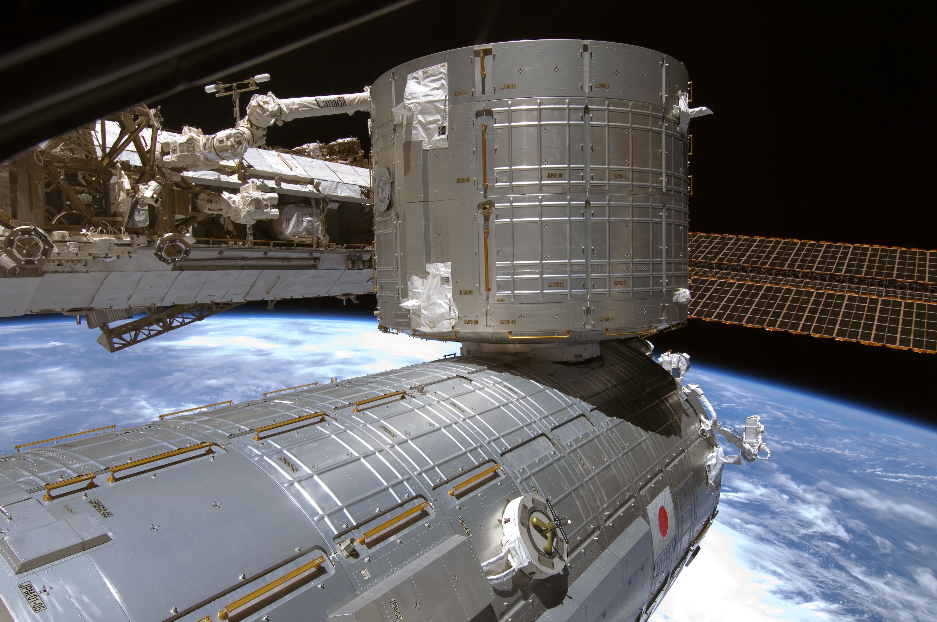 일본은 아시아에서 유일한 국제우주정거장 계획 참가국이다 (JAXA·키보)