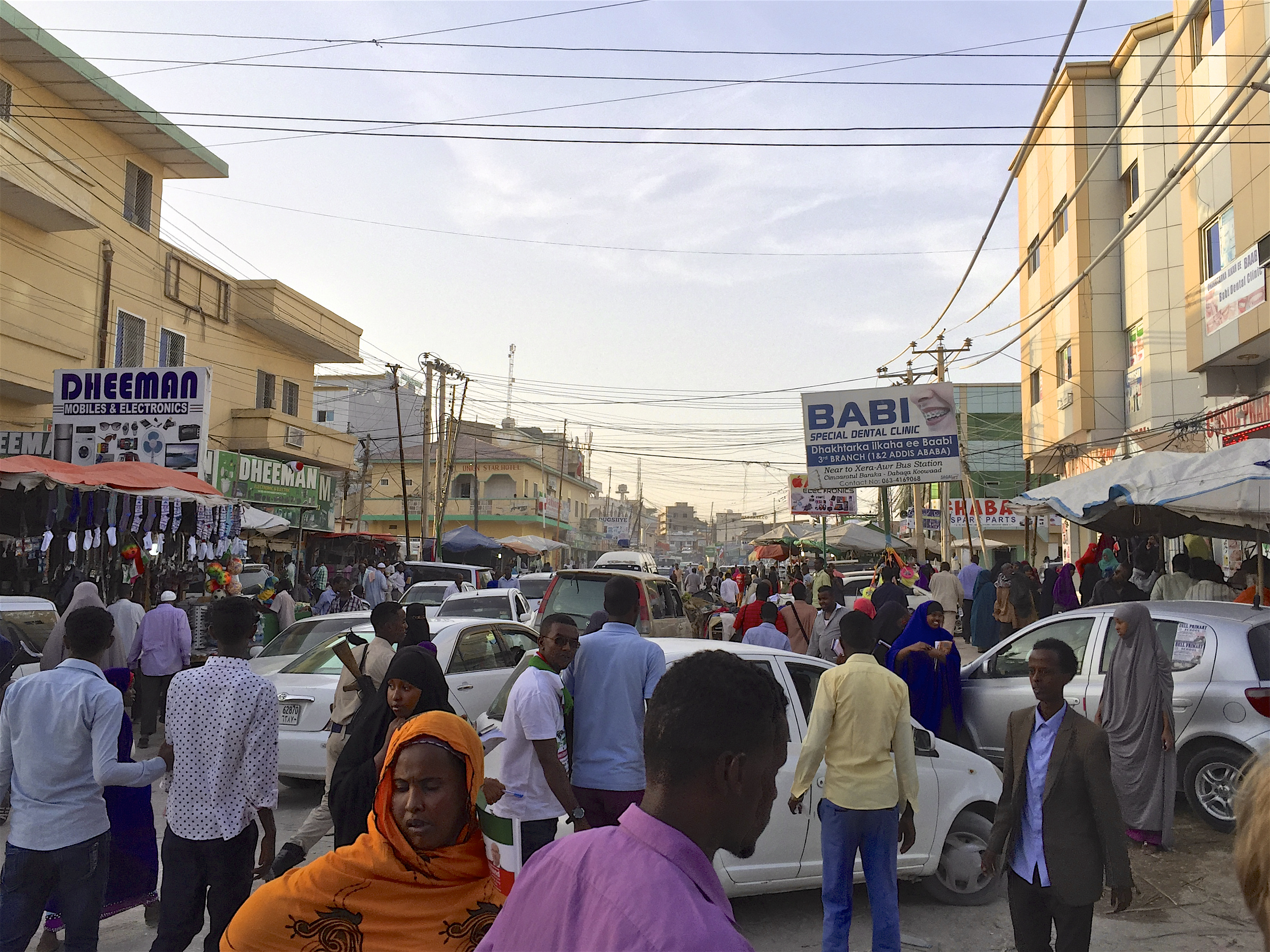 Orang-orang di Hargeisa