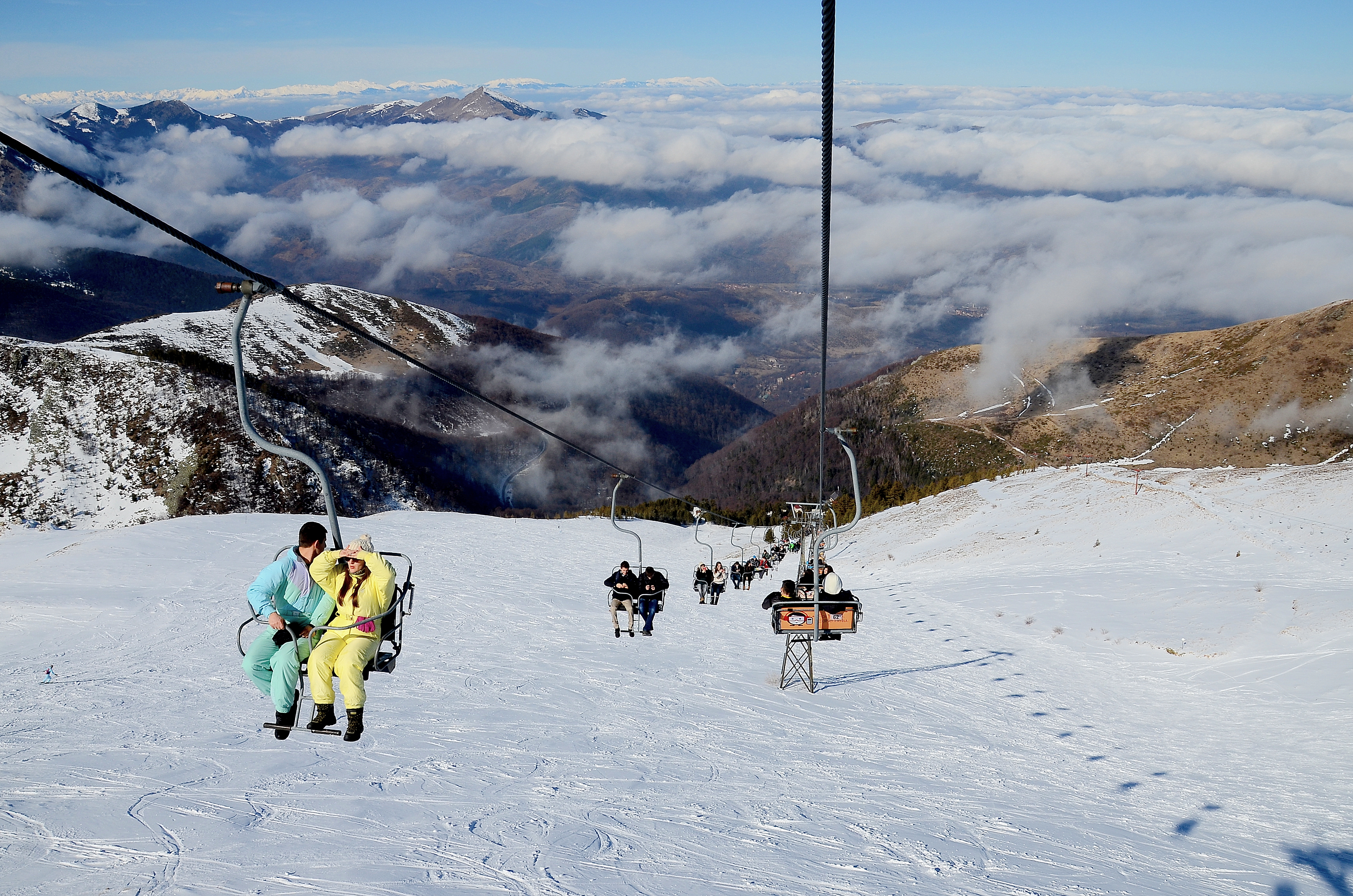 The Brezovica ski resort in the Šar Mountains is a popular destination for winter tourism, offering skiing and snowboarding opportunities.