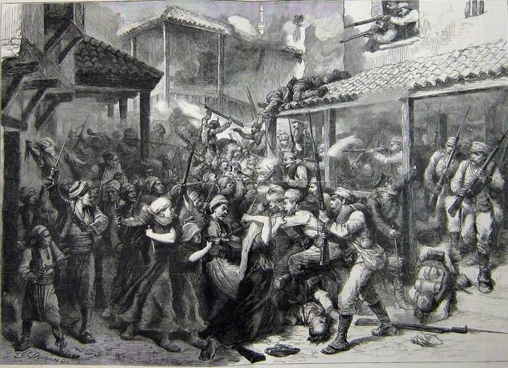 กองทัพออสเตรีย-ฮังการีเข้าสู่ซาราเยโว ปี 1878