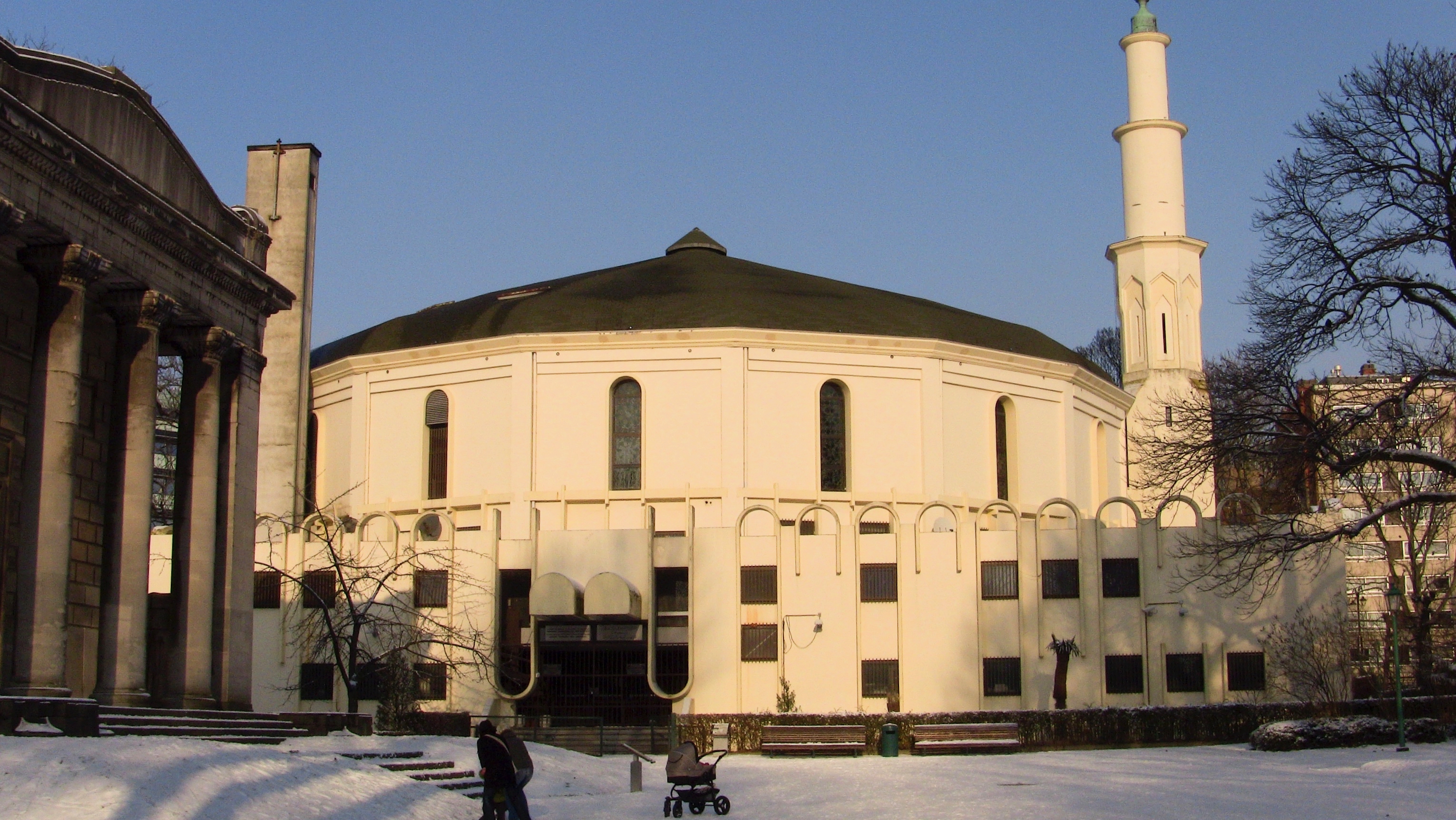 Masjid Besar Brussels, bekas pusat Pusat Islam dan Kebudayaan Belgium