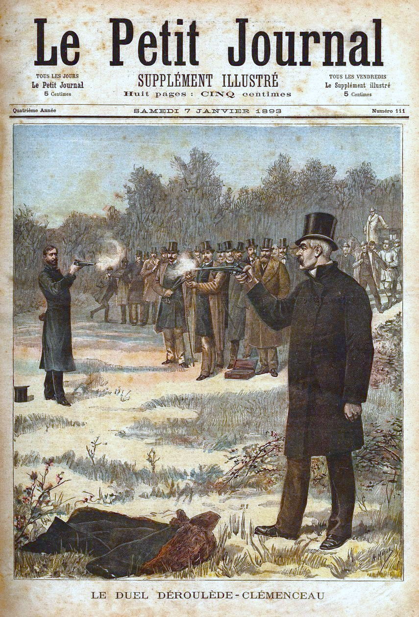 폴 데룰레드와 조르주 클레망소의 결투, 1893년
