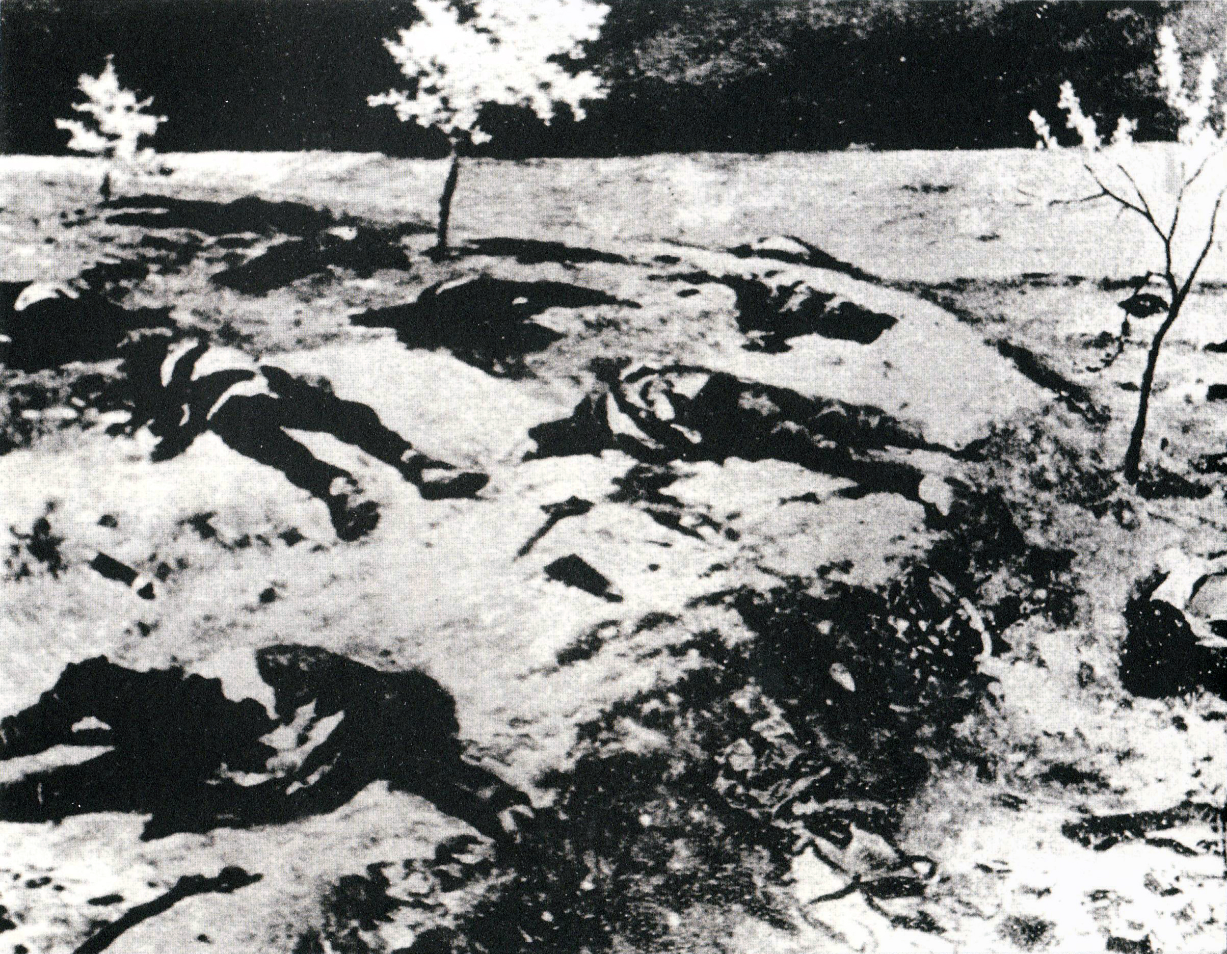 1921년 기레순 지역에서 학살된 그리스인들