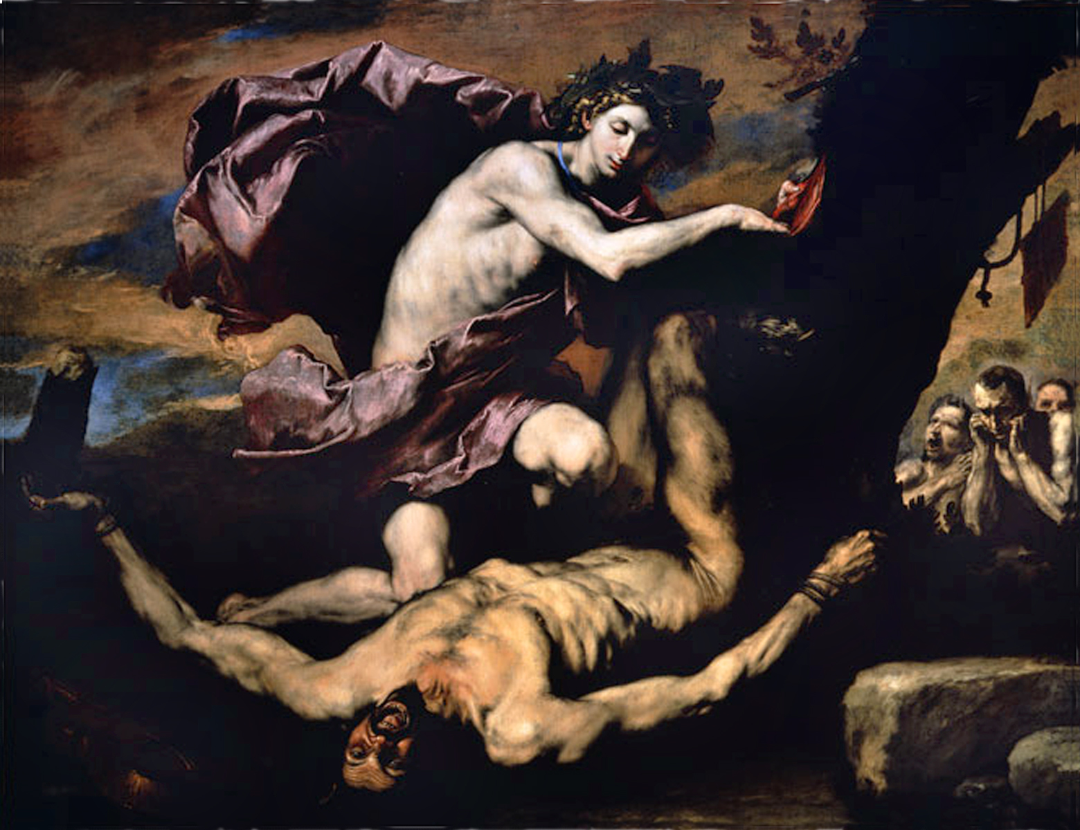 Apollo dan Marsyas, 1637, 182 cm x 232 cm, National Museum of San Martino.