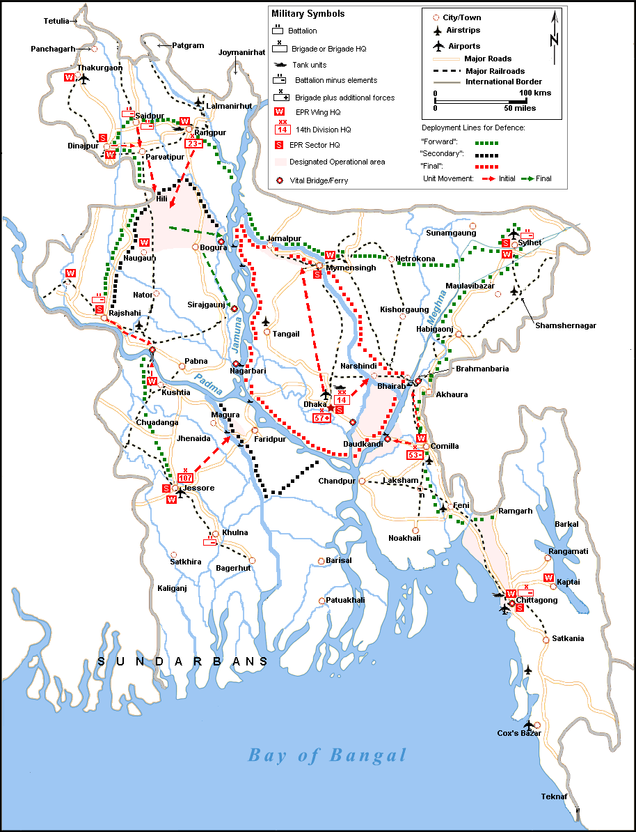 Military map