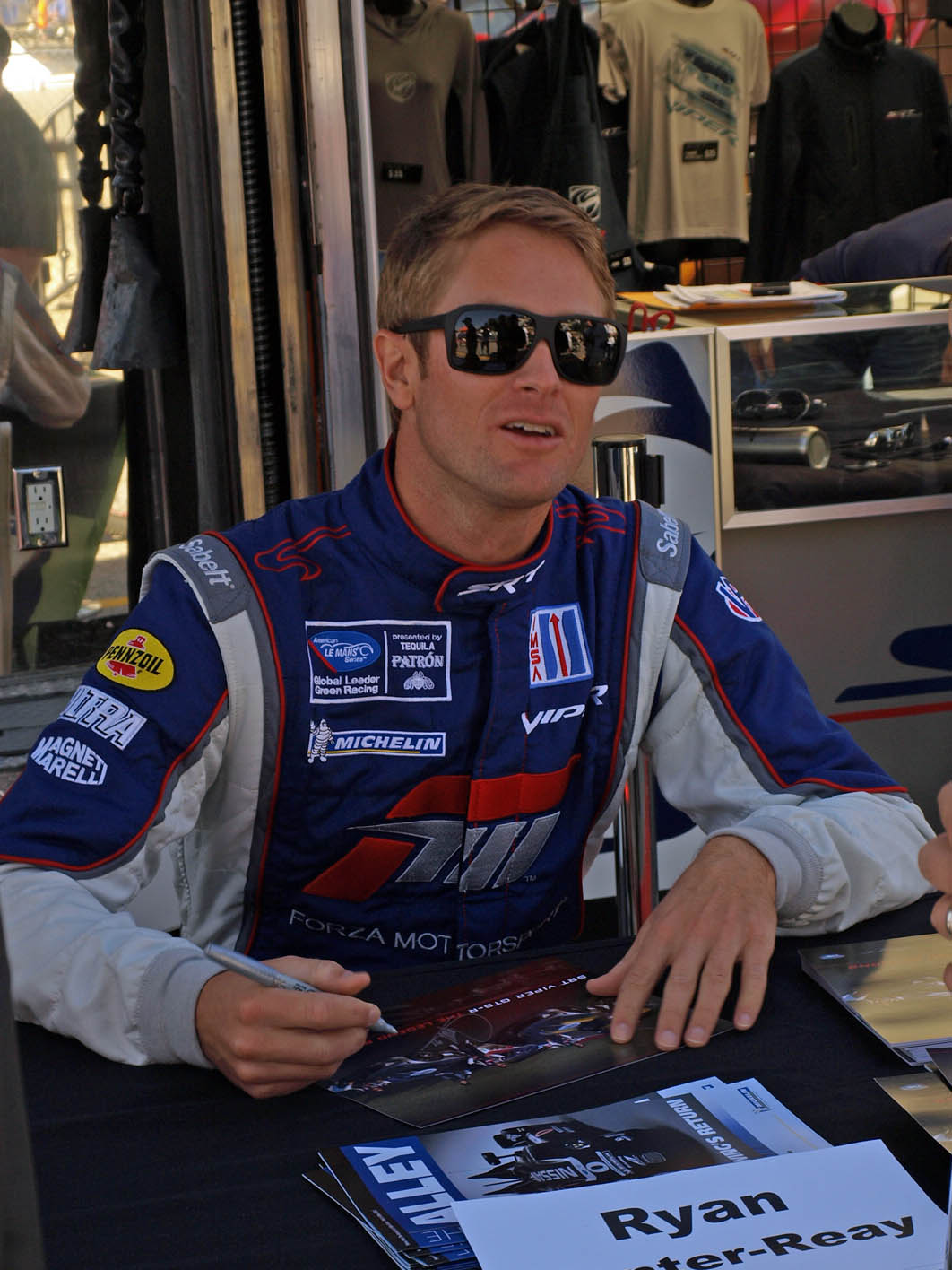 Ryan Hunter-Reay di Petit Le Mans 2012.