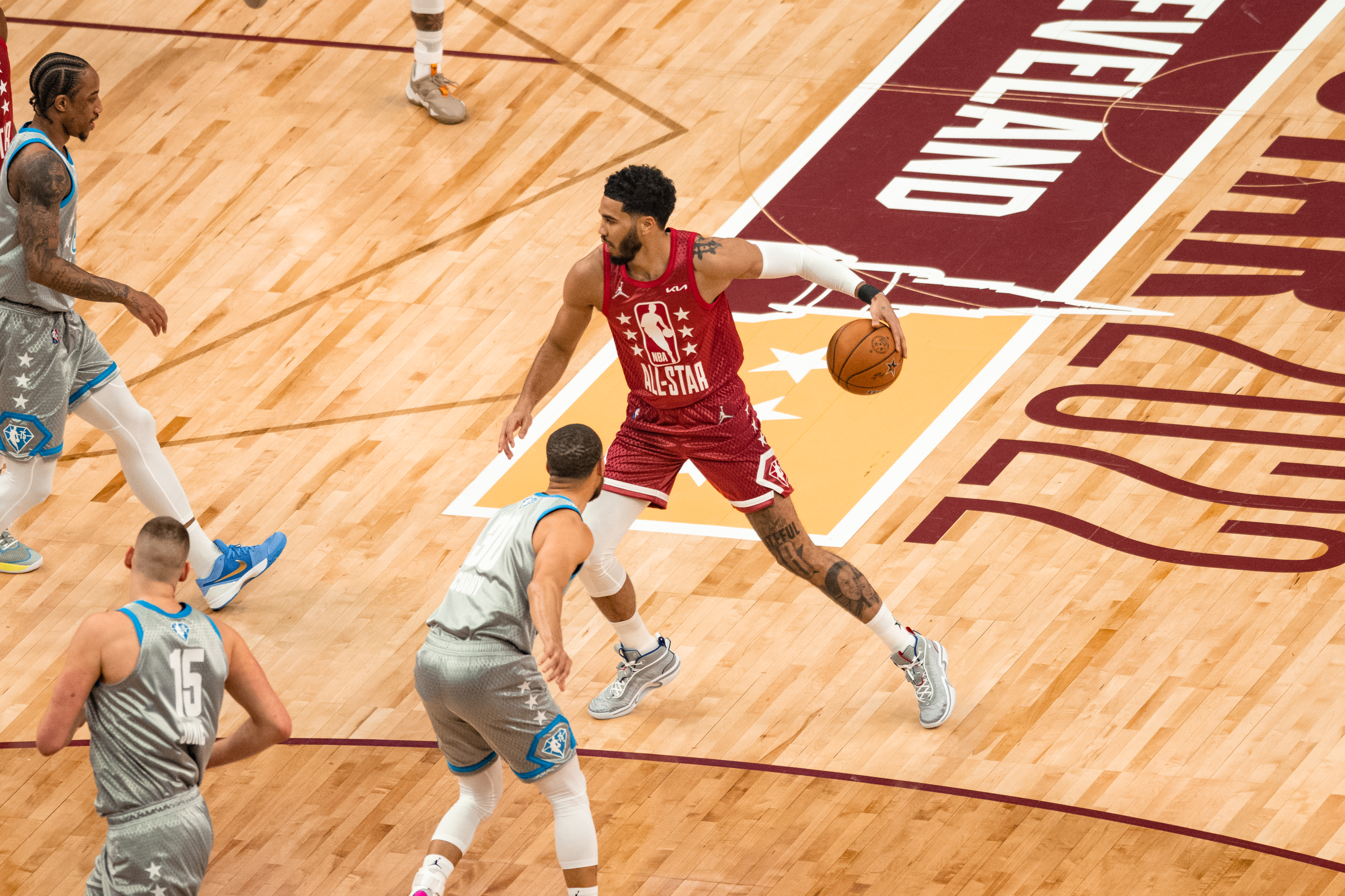 2022년 NBA 올스타전의 테이텀