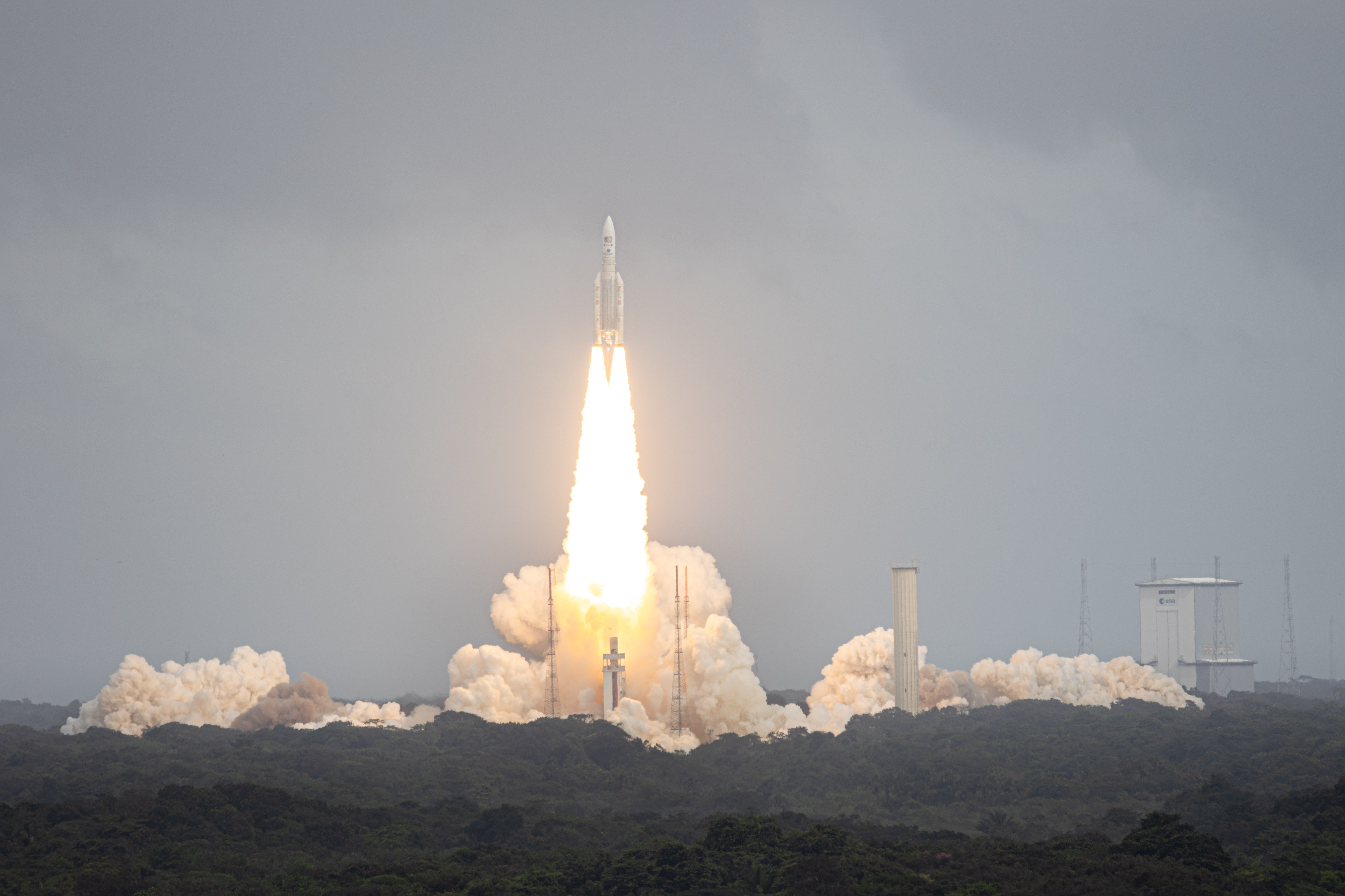 아리안 5호에 의한 ESA 주스 탐사선 발사