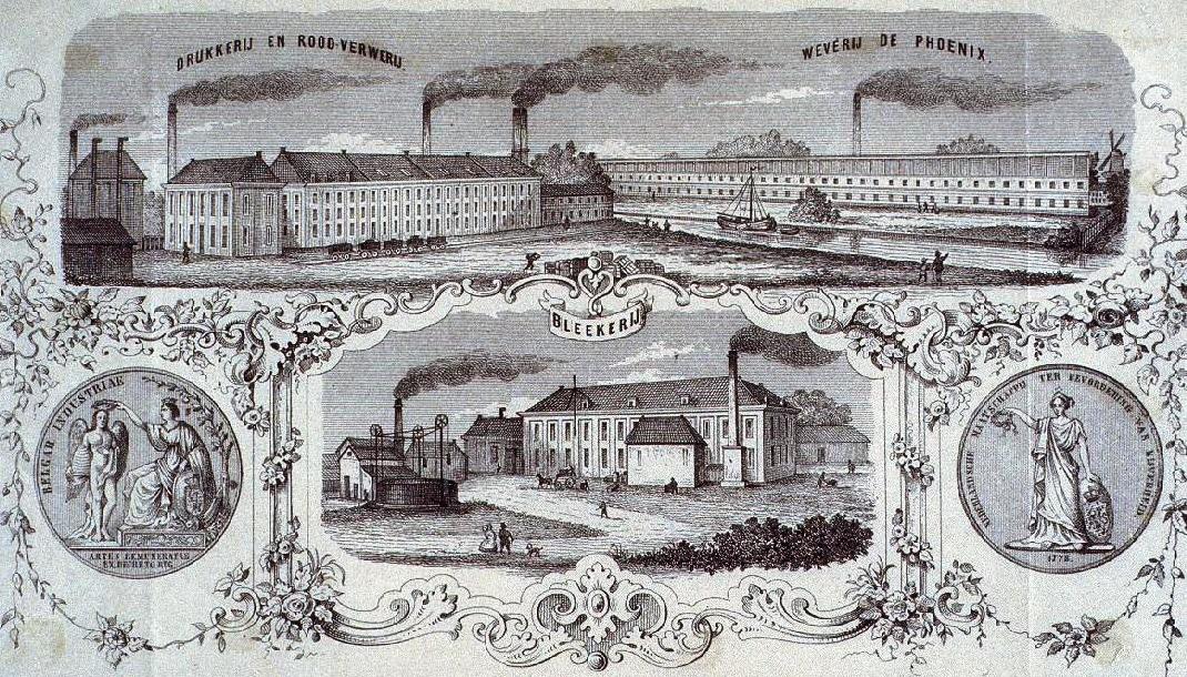 19세기 하를렘의 면방직