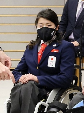 2018년 평창 동계 패럴림픽에 참가한 무라오카 모모카