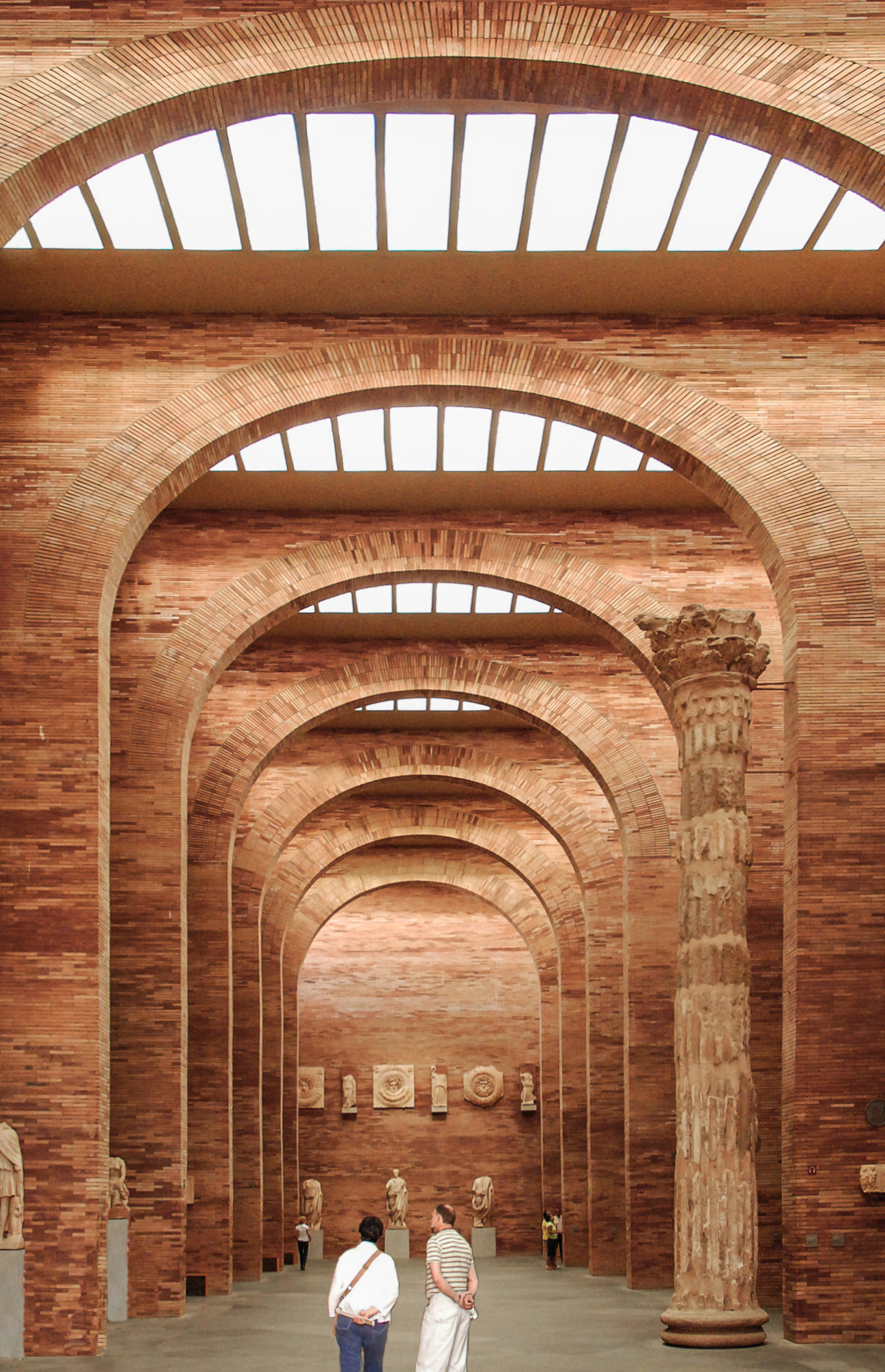 메리다 국립 로마 미술관 내부