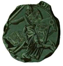 에드먼드의 시칠리아 왕 인장:Eadmundus Dei gracia Siciliae rex