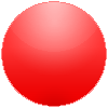 Red snooker ball