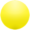 Yellow snooker ball