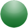 Green snooker ball