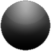Black snooker ball